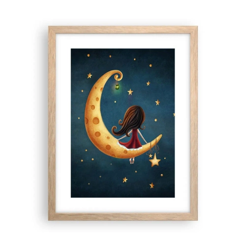 Plakat w ramie jasny dąb - Pewnego razu… - 30x40 cm