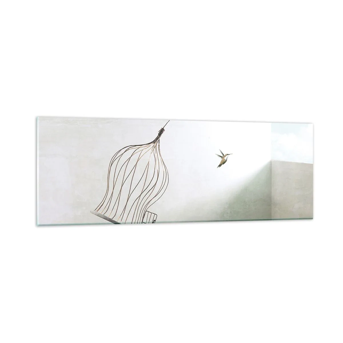 Obraz na szkle - W swoim żywiole - 90x30 cm