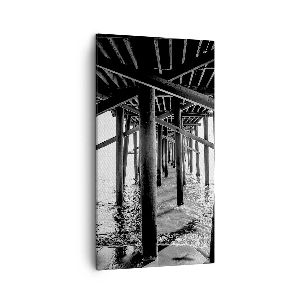 Obraz na płótnie - Plażowa kryjówka - 45x80 cm