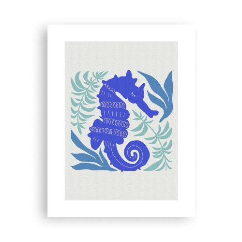 Plakat - Na podwodnej łące - 30x40 cm