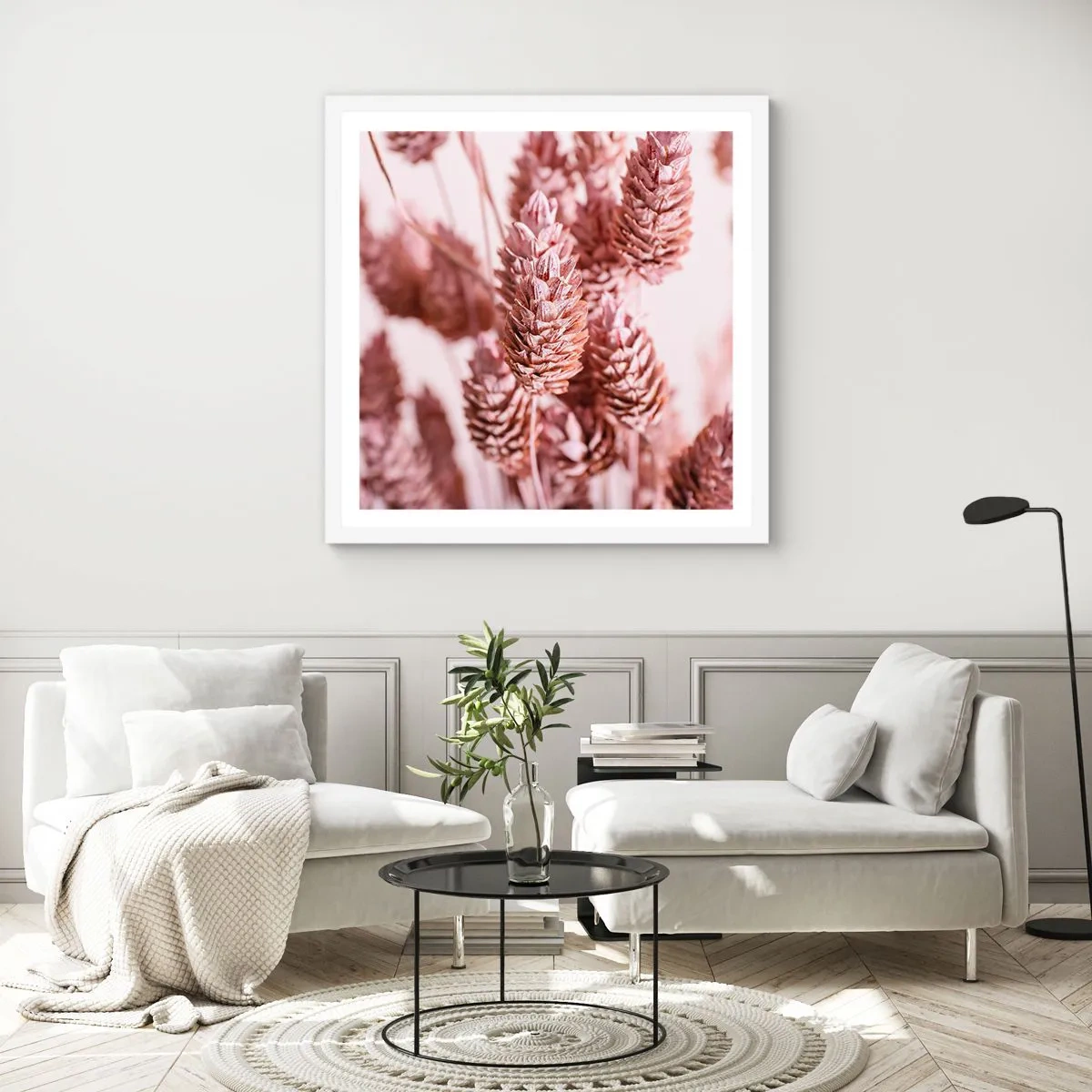 Plakat w białej ramie - Z pozoru niepozorne - 60x60 cm