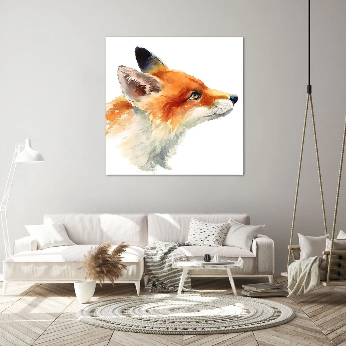 Obraz na płótnie - Ostrożności nigdy za wiele - 60x60 cm