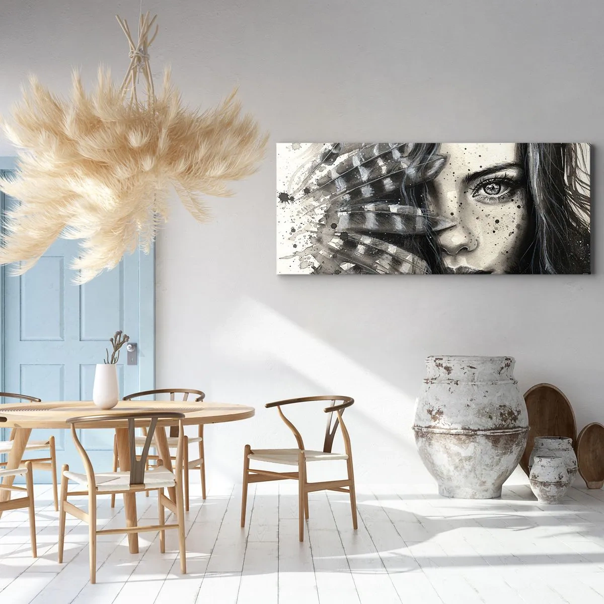 Obraz na płótnie - Dzika piękność - 100x40 cm