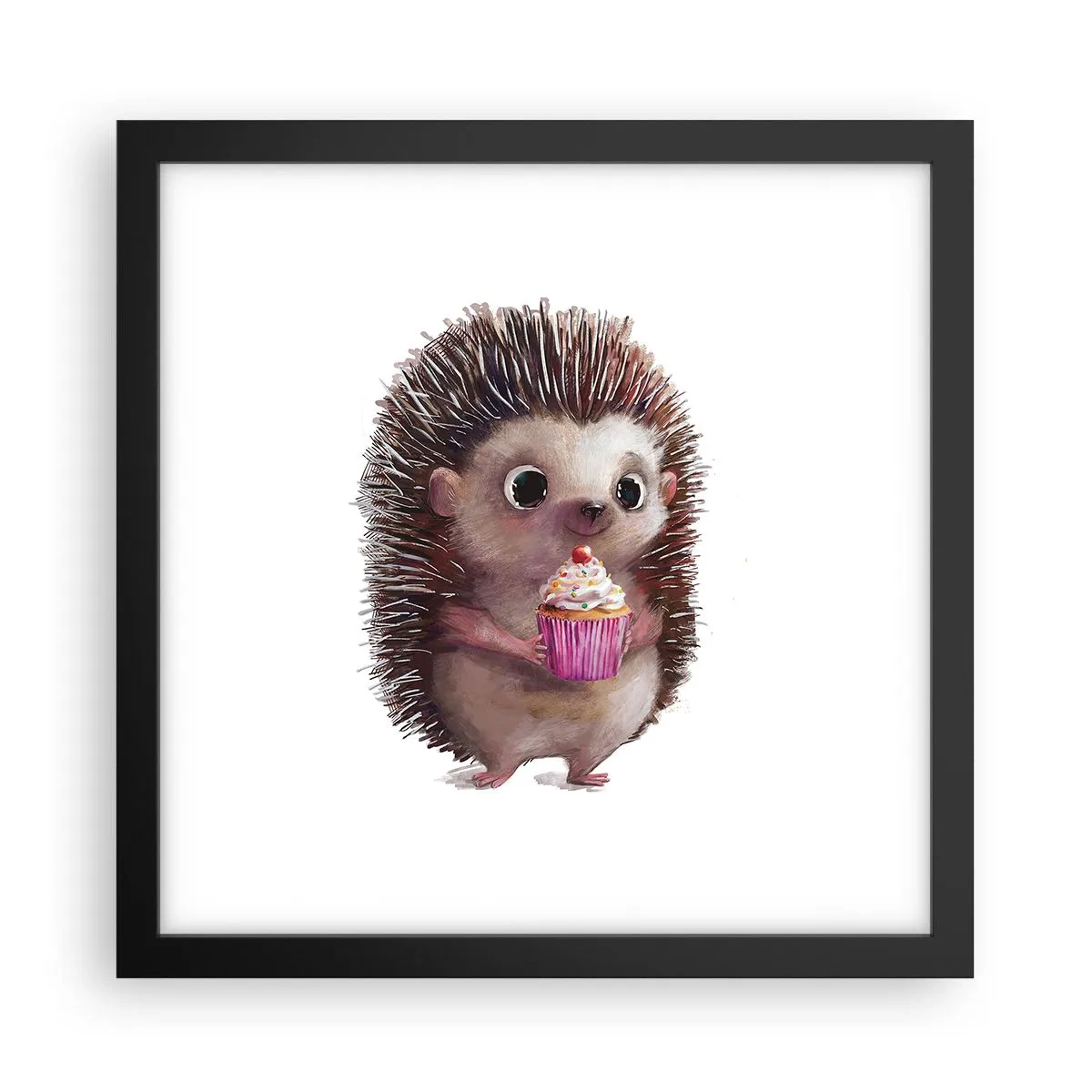 Plakat w czarnej ramie - Święto jest co dzień - 30x30 cm