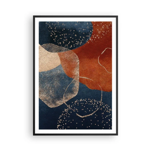 Plakat w czarnej ramie - Lekkość bytu - 70x100 cm