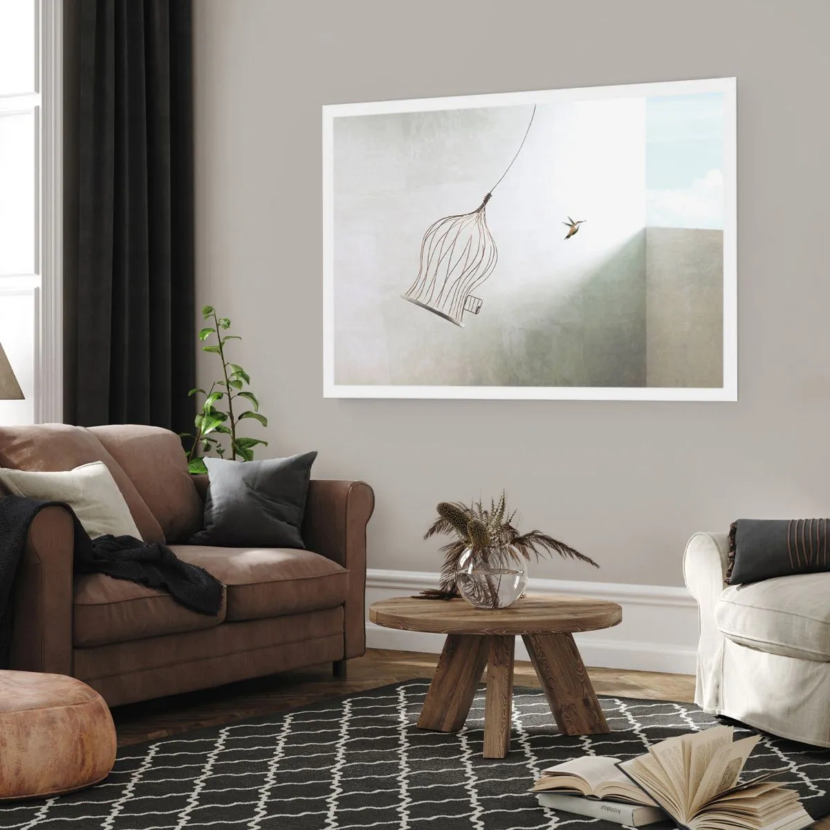 Plakat - W swoim żywiole - 40x30 cm