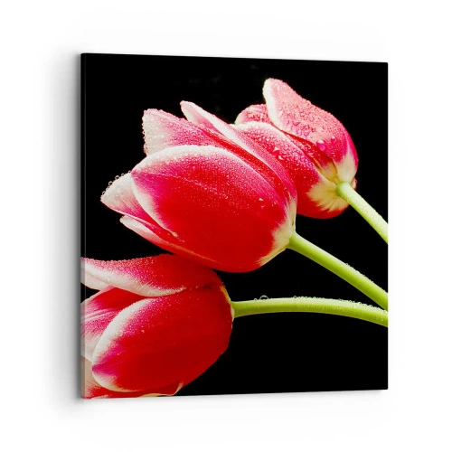 Obraz na płótnie - Obietnica czystej miłości - 70x70 cm