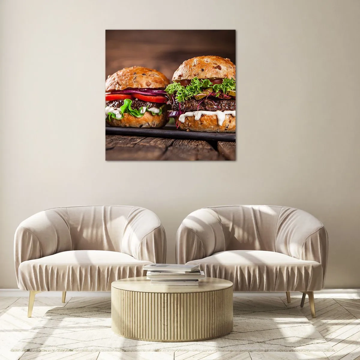 Obraz na szkle - American dream - 60x60 cm