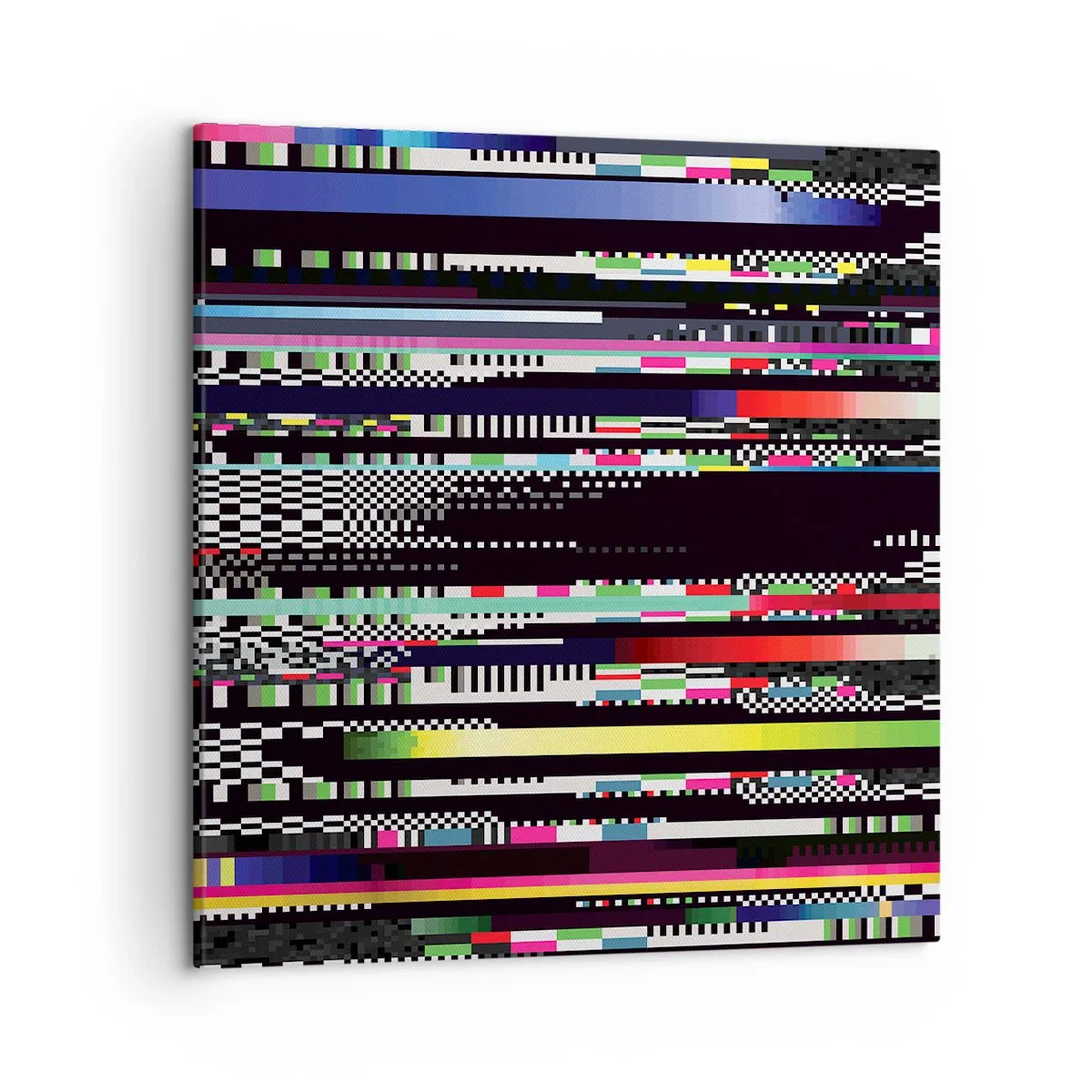 Obraz na płótnie - Obraz konrolny rzeczywistości - 50x50 cm