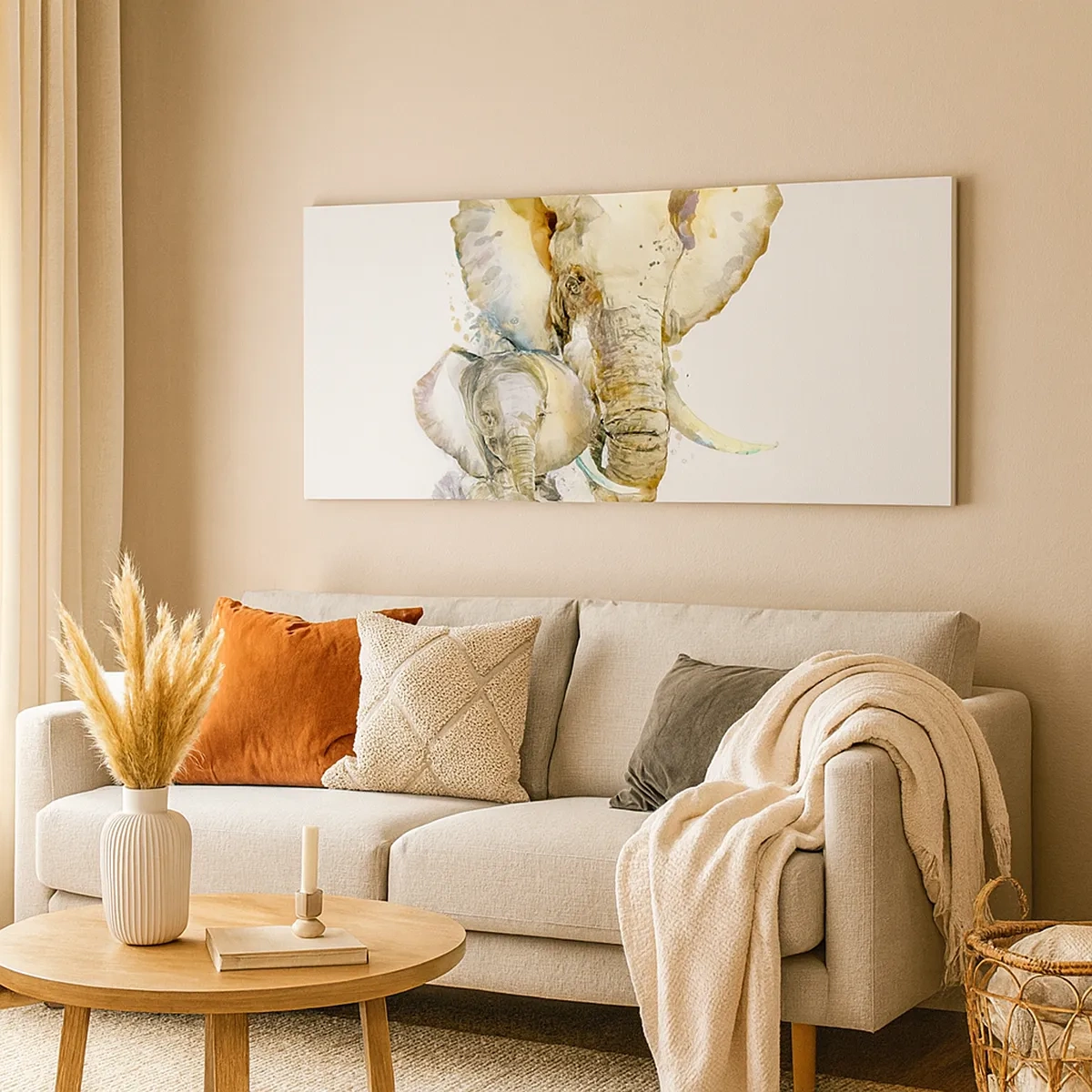 Obraz na płótnie - Nie ma jak u mamy - 30x30 cm