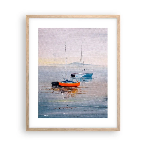 Plakat w ramie jasny dąb - Zasłużony odpoczynek - 40x50 cm