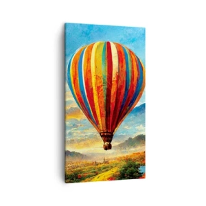 Obraz na płótnie - W ciszy widać więcej - 45x80 cm