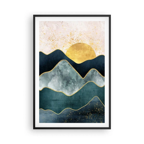 Plakat w czarnej ramie - Za siedmioma górami - 61x91 cm