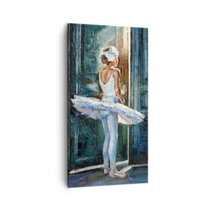 Obraz na płótnie - Przed popisem - 55x100 cm