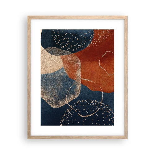 Plakat w ramie jasny dąb - Lekkość bytu - 40x50 cm