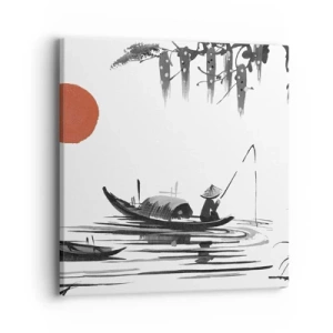 Obraz na płótnie - Azjatyckie popołudnie - 40x40 cm