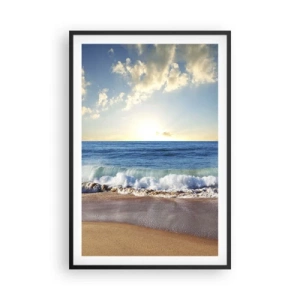 Plakat w czarnej ramie - Ruch i bezruch zarazem - 61x91 cm