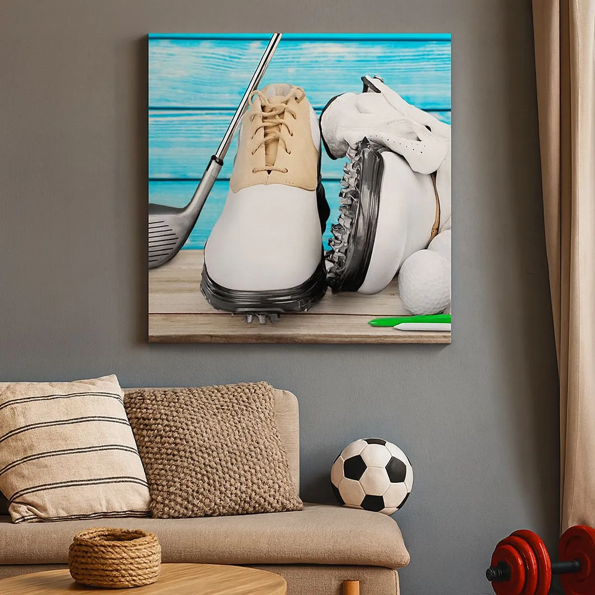 Obraz na płótnie - Wszystko gotowe - 30x30 cm