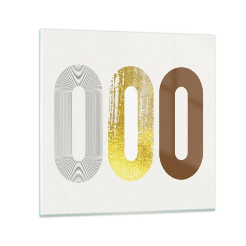 Obraz na szkle - Ooo! - 60x60 cm