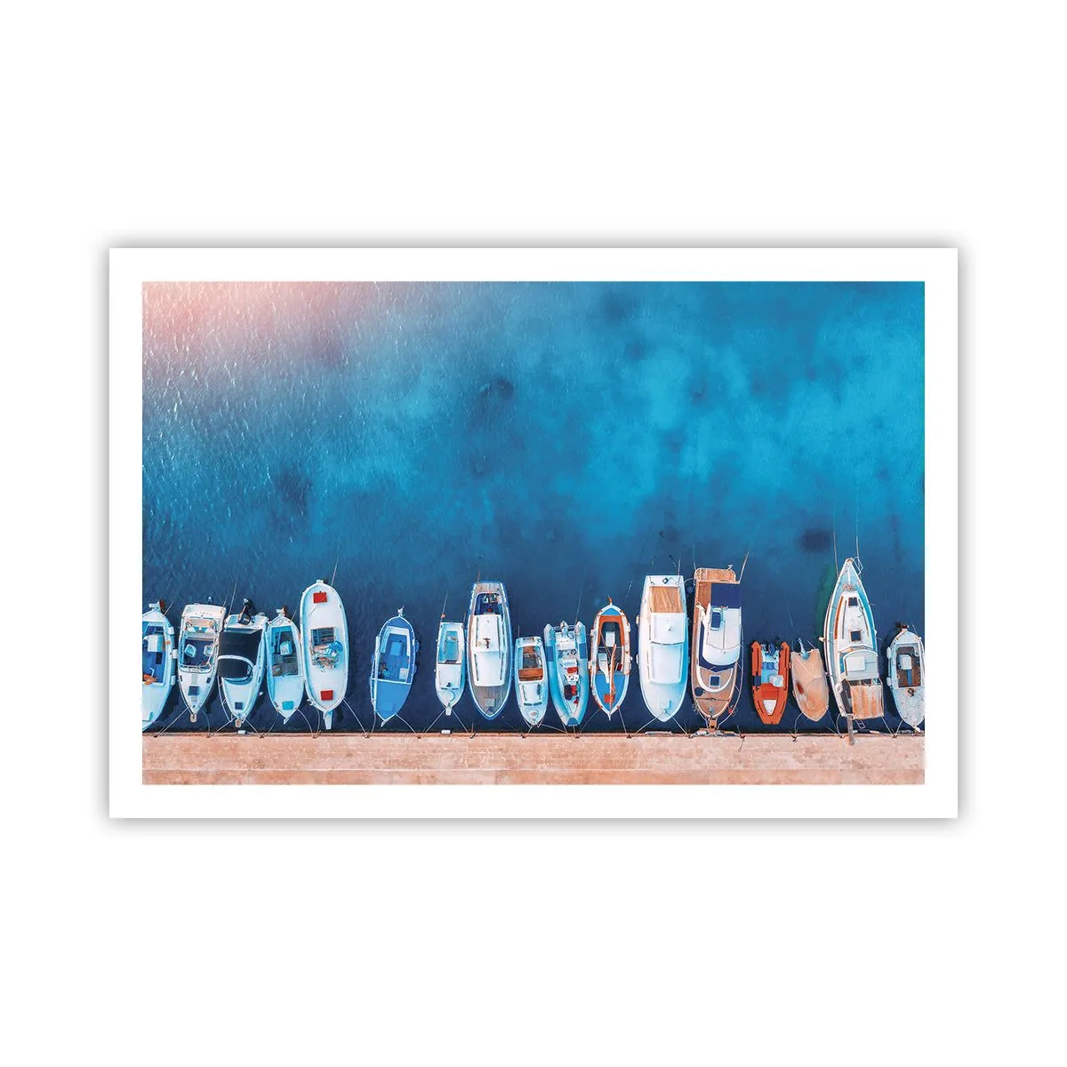 Plakat - W jednym rzędzie - 91x61 cm