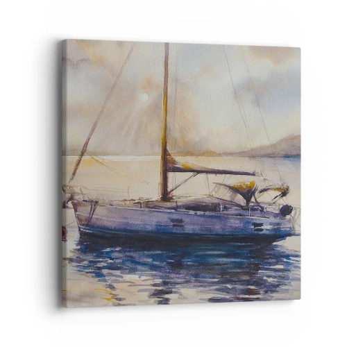 Obraz na płótnie - Wieczór w zatoce - 40x40 cm