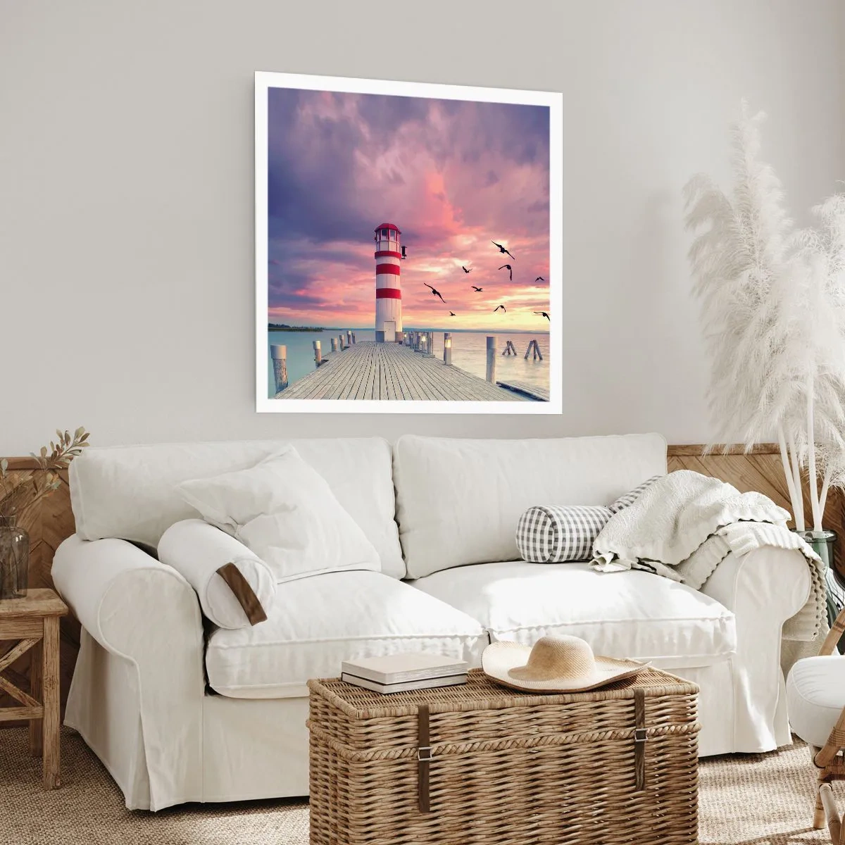 Plakat - Pora do portu - 40x40 cm