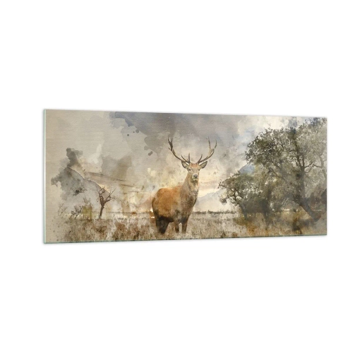 Obraz na szkle - Godność - siła - dostojeństwo - 100x40 cm