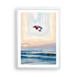 Plakat w białej ramie - Do innego wymiaru - 50x70 cm