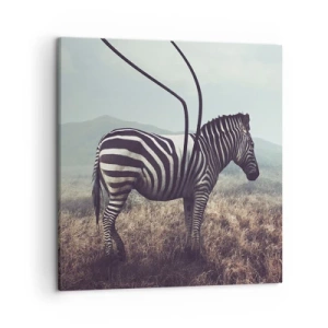 Obraz na płótnie - Uwaga! Usterka - 50x50 cm