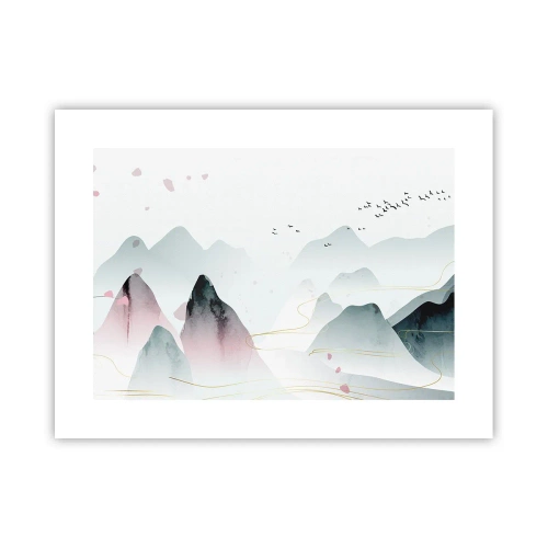 Plakat - Ponad szczytami - 40x30 cm
