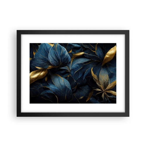 Plakat w czarnej ramie - Złotem podszyte - 40x30 cm