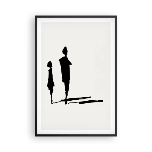 Plakat w czarnej ramie - Na pewno razem? - 61x91 cm