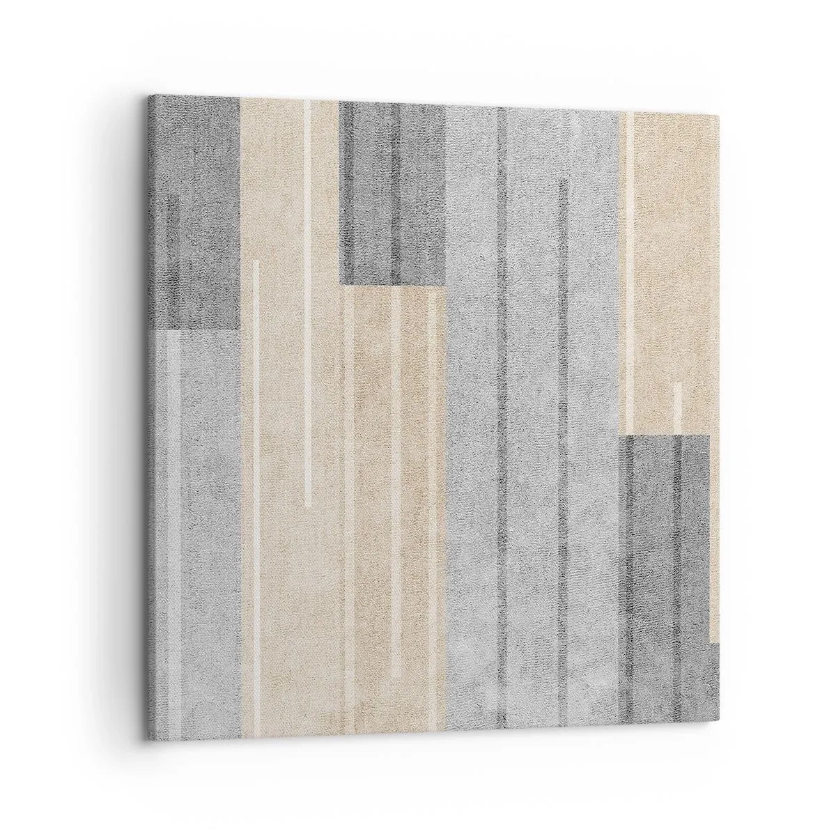 Obraz na płótnie - Kompozycja: trzymać pion - 50x50 cm