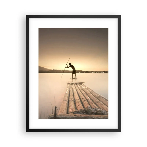 Plakat w czarnej ramie - Przed spoczynkiem - 40x50 cm