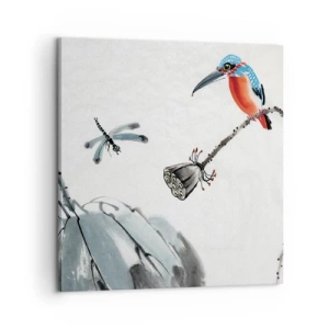 Obraz na płótnie - Życie łąki - 60x60 cm