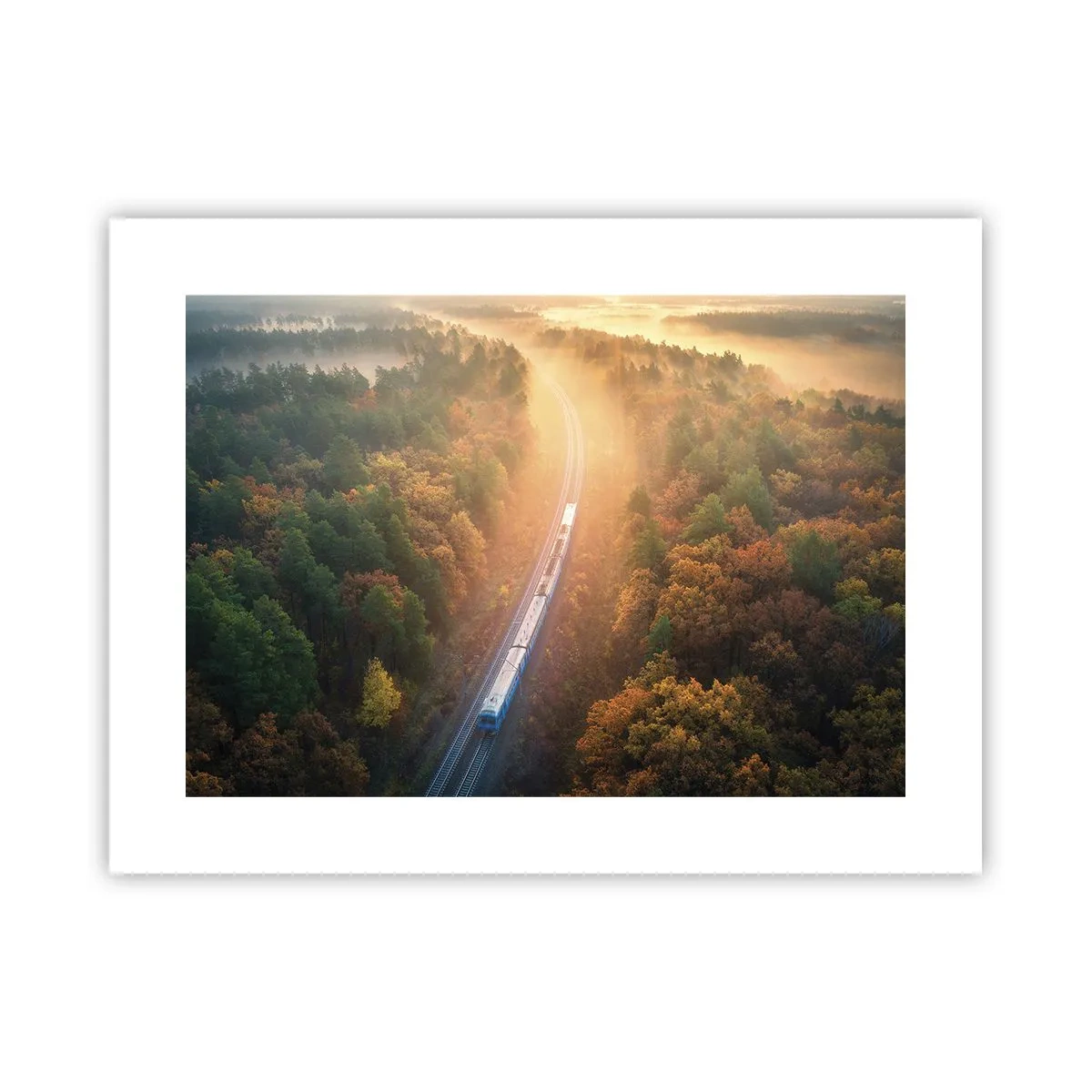 Plakat - Jesienna podróż - 40x30 cm