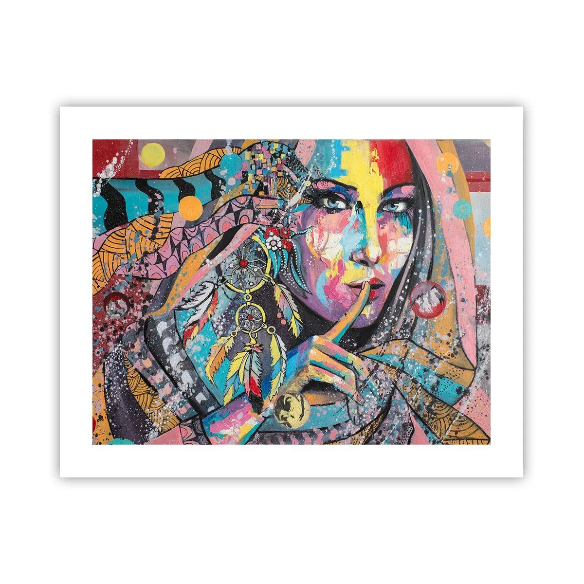 Plakat - Milcz, aż zrozumiesz - 50x40 cm