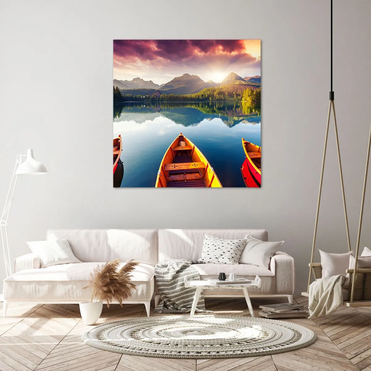 Obraz na płótnie - Nic przeciw naturze - 60x60 cm