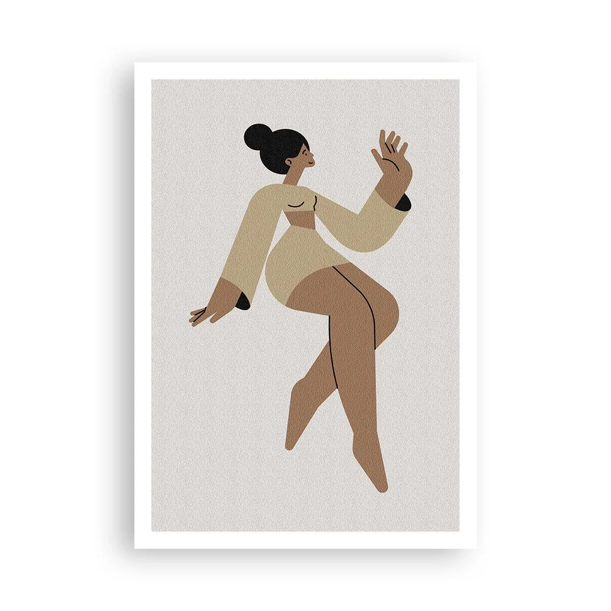 Plakat - Kształt wdzięku - 70x100 cm