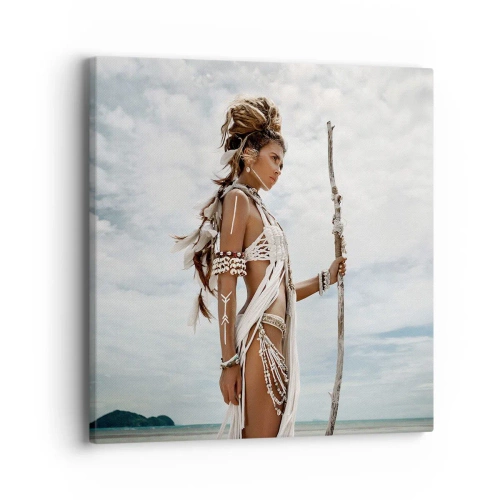 Obraz na płótnie - Królowa tropików - 40x40 cm