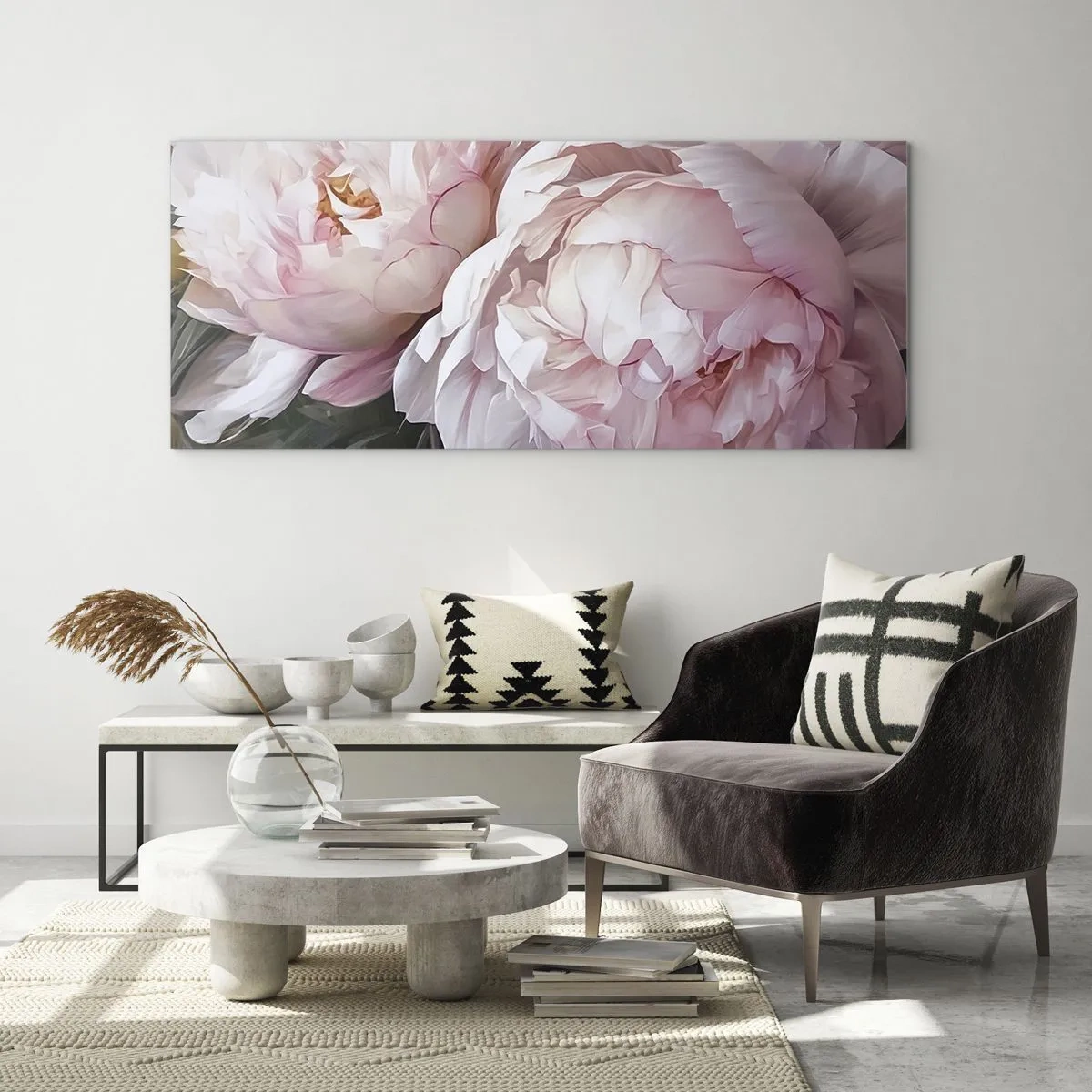 Obraz na szkle - Zatrzymane w rozkwicie - 100x40 cm