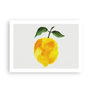 Plakat - Jak poznać smak słońca - 70x50 cm