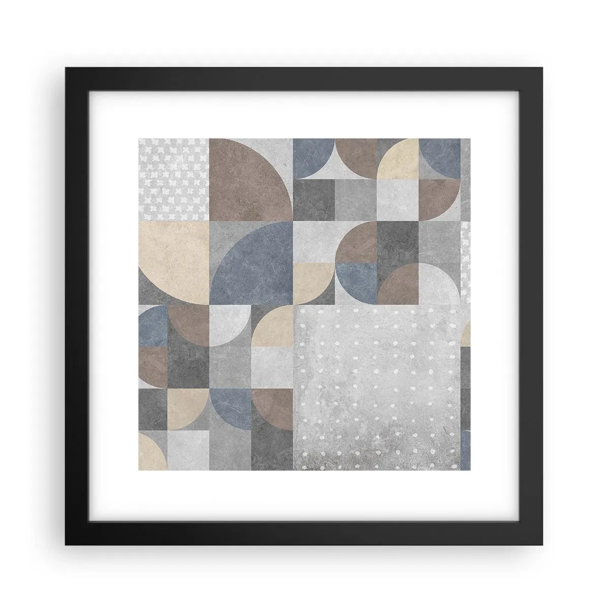 Plakat w czarnej ramie - Ceramiczna fantazja - 30x30 cm