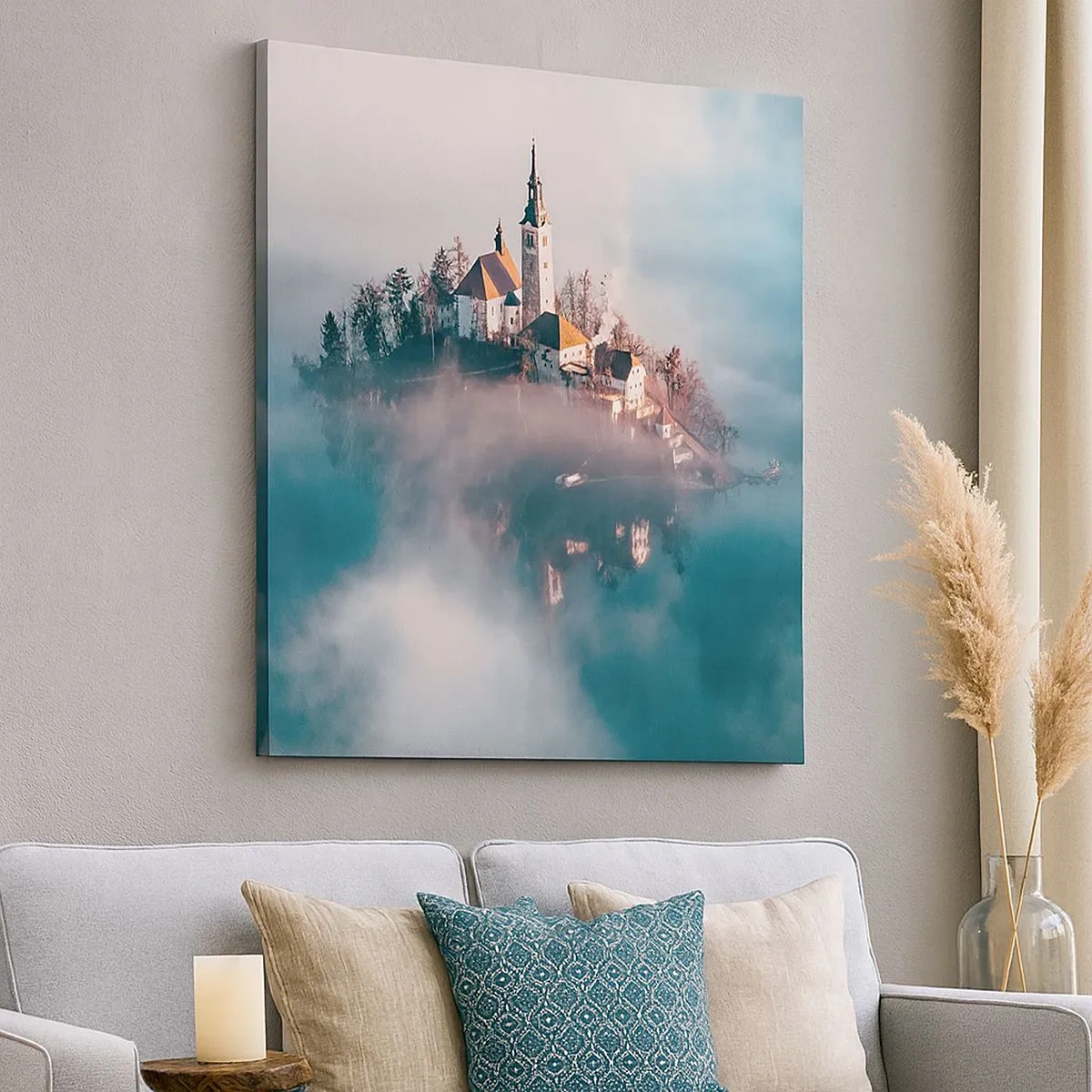 Obraz na płótnie - Wyspa marzeń - 30x30 cm