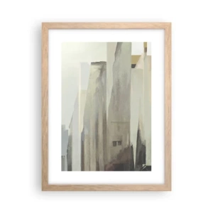Plakat w ramie jasny dąb - Sen o mieście - 30x40 cm