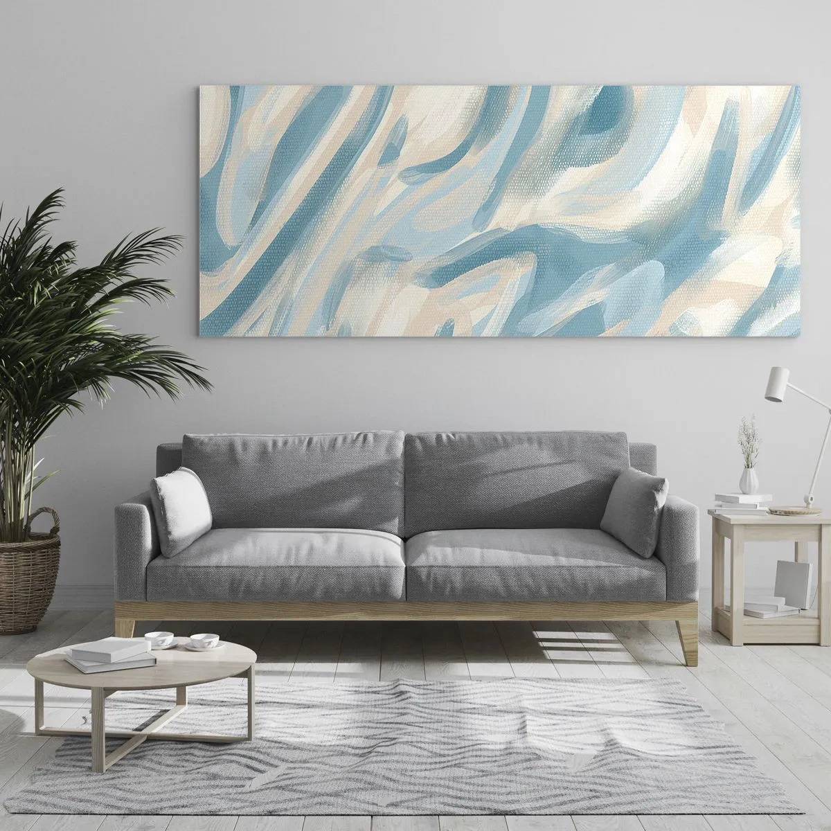Obraz na szkle - Wiosenne powiewy - 100x40 cm