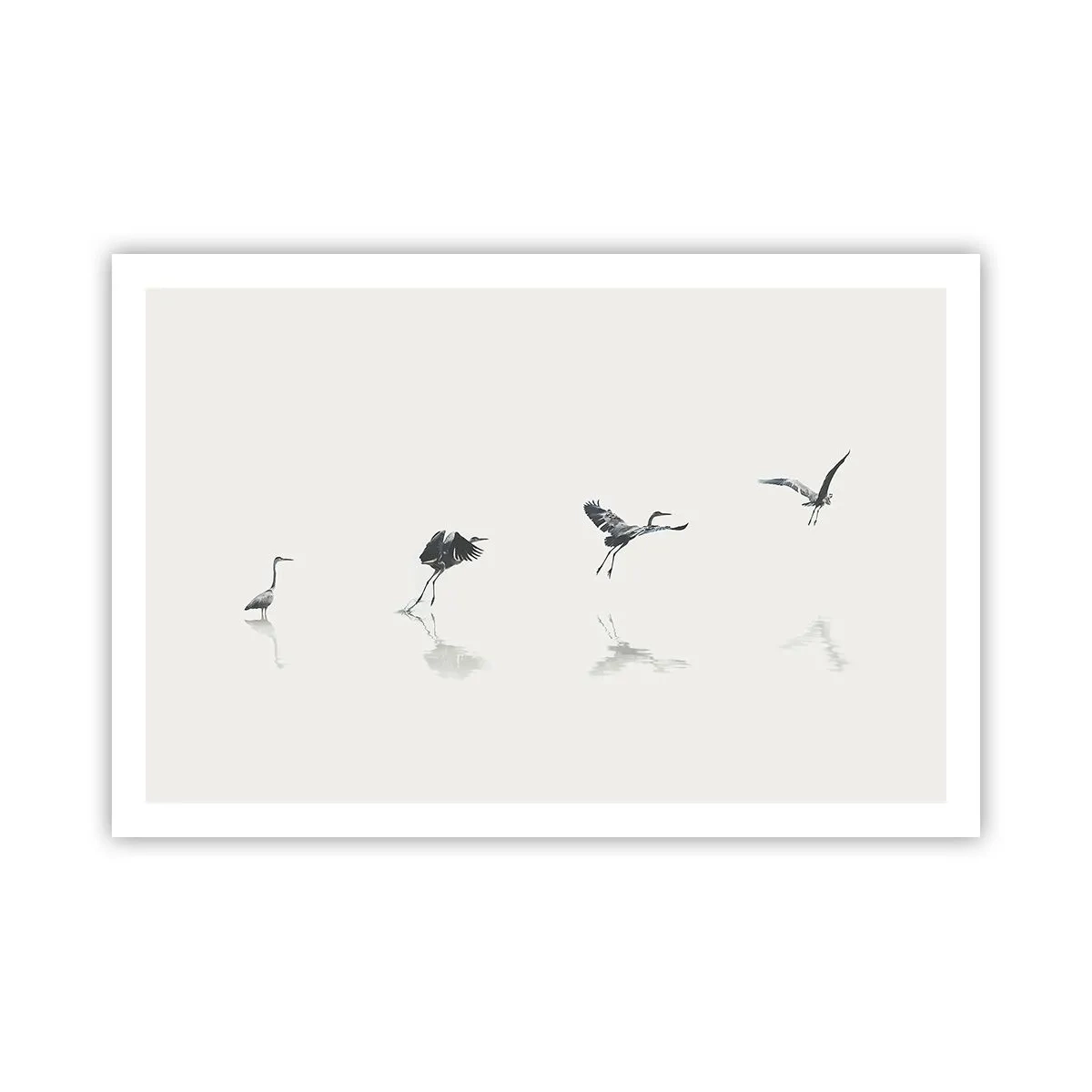 Plakat - Cztery proste kroki - 91x61 cm