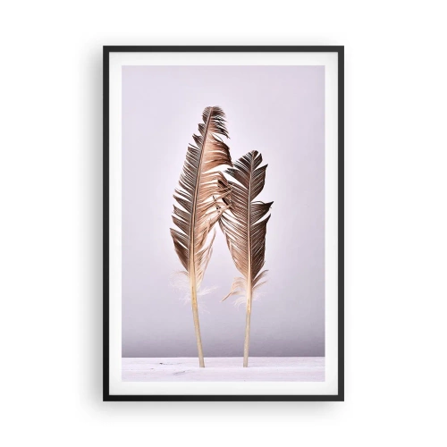 Plakat w czarnej ramie - Przeciw nicości - 61x91 cm