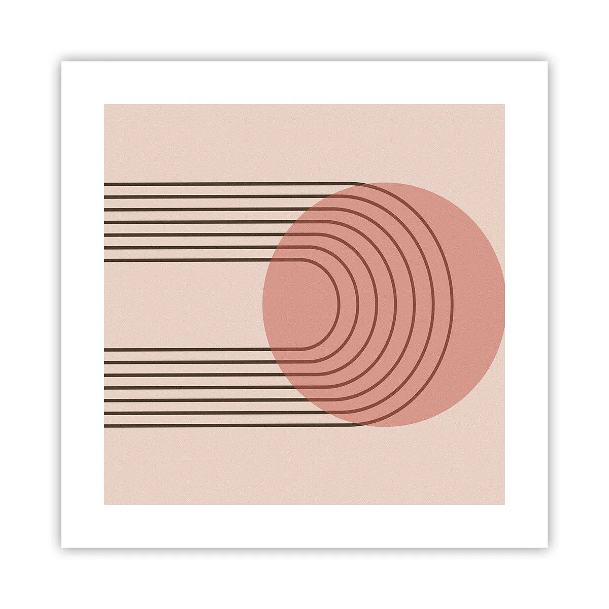 Plakat - Nieodparte przyciąganie - 40x40 cm