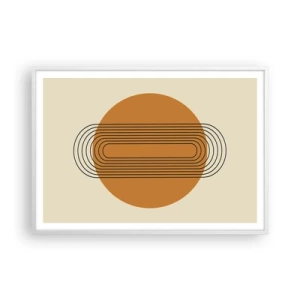 Plakat w białej ramie - Plan doskonały - 100x70 cm